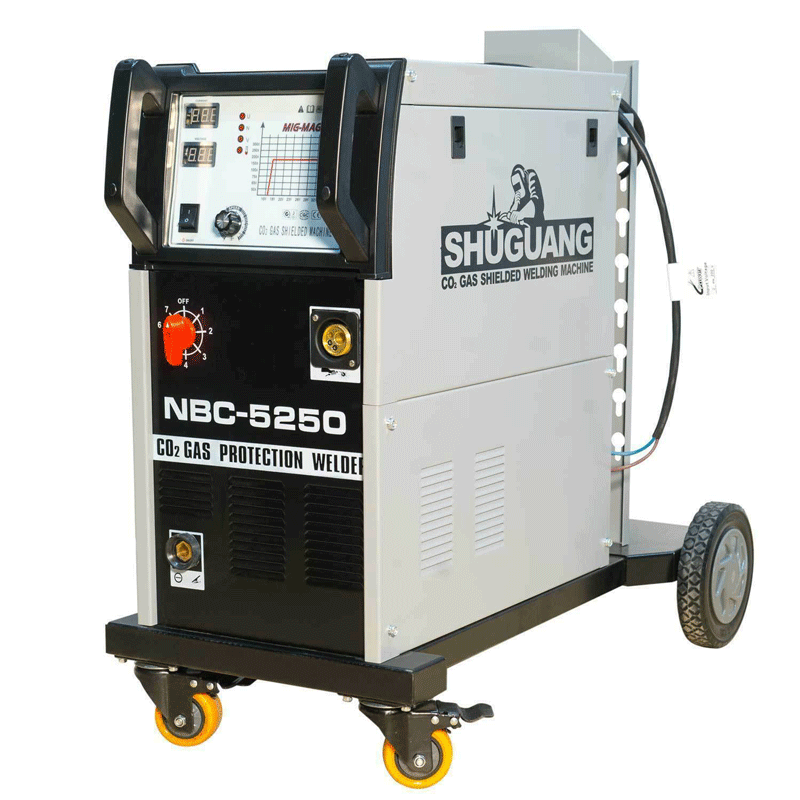 Máy hàn khí đốt NBC-5250 MIG được bảo vệ bằng khí 220V